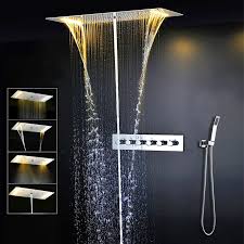 Bathroom Ceiling Led Shower Set
