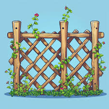 Trellis Net Cartoon Vector Icon