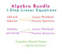 Algebra Bundle Solving 1 Step Equations