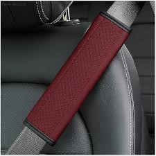 Car Seat Belt Cover Pu Leather Safety