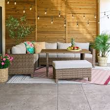 Gardens Brookbury 4 Piece Wicker Set