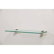 Glass Wall Mounted Shelves The Home