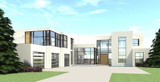5 Bedroom Modern House Plan 5165 Sq