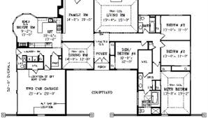 French Country House Plan With 2 Car