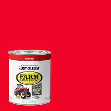 Farm Equipment Ford Red Enamel Paint