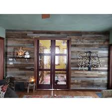 Vintage Timber 10 59 Sq Ft Brown Grey Barnwood Planks Decorative Wall Panel