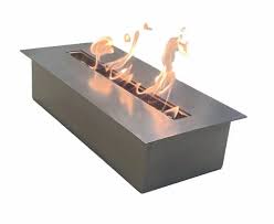 Stainless Steel Ethanol Fireplace 24
