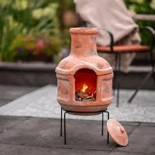Fireplace Lima Clay Straw 86033 Redfire