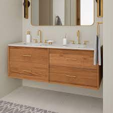 Floating Double Bathroom Vanity 63