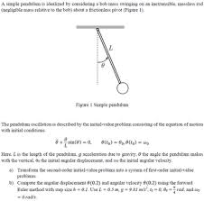 A Simple Pendulum Is Idealized By