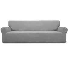 Dyiom Stretch 4 Seater Sofa Slipcover 1