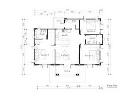 Modern House Plan With Three Bedrooms