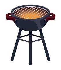Bbq Grill Vector Art Icons And
