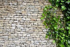 Stone Wall Brick Effect Wallpaper