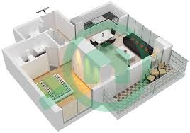 Floor Plans For Type L 1 Bedroom