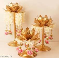 Lotus Candle Holder Stand