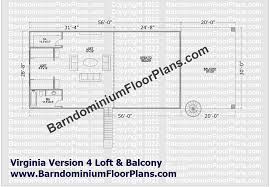 Stock Floor Plan Barndominium Virginia