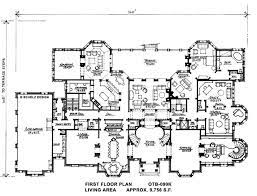 Mansion Floor Plan House Plans