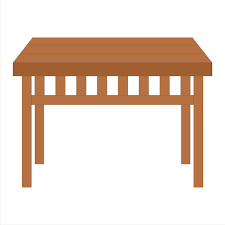 Wood Dining Table Icon Furniture
