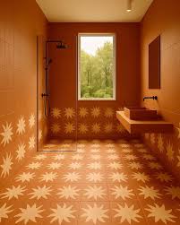 Earth Toned Terracotta Patterned