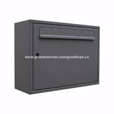 Multi Unit Steel Post Box Customized