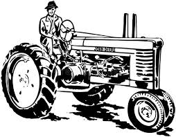 Tractor Drawing John Deere Tractors