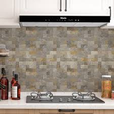 Pvc L And Stick Tile Backsplash