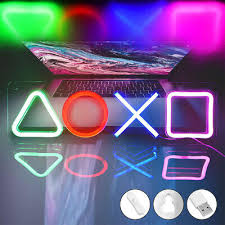 Usb Game Icon Led Neon Light Signs Wall