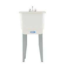 Co Polypure Floor Mount Laundry Tub