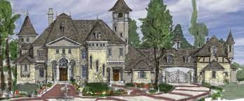 Castle Luxury House Plans Manors