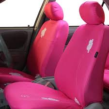Fl Seat Covers Front Set Fh Group Color Pink