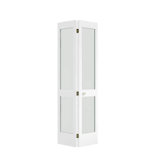 Solid Core Wood White Bi Fold Door