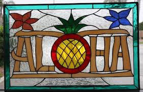 Buy Aloha Pineapple Stained Glass