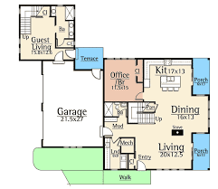 Modern House Plan With Separate