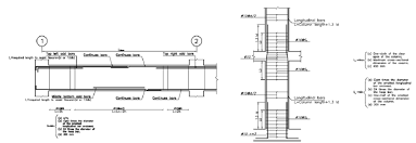 typical beam and column details