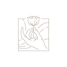 Human Hand Holding Elegant Lotus Flower