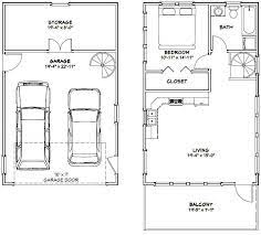 20x32 House 1 Bedroom 2 Car