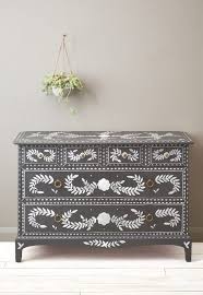 Faux Bone Inlay Chest By Dominique