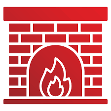 Fireplace Generic Gradient Fill Icon