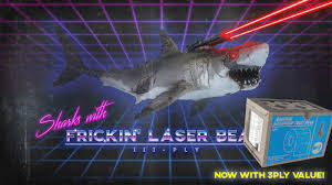 depth sharks with frickin laser