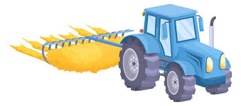 Hay Rake Cartoon Agricultural Machine Icon