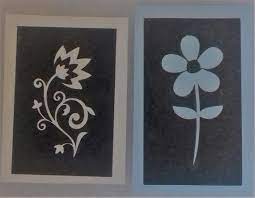 Daisy Flower Stencils For Etching On