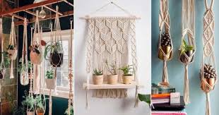Macrame Wall Hanging Plant Ideas For