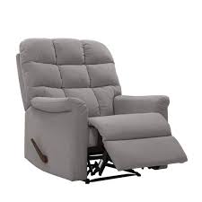 Prolounger Gray Velour Extra Large Wall