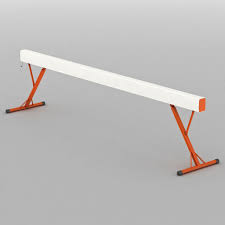 gymnastics balance beam 3d model 19
