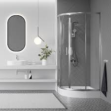 Bresso Half Round Shower Tray 90x90