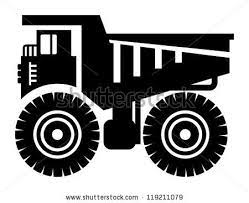 Dump Truck Icon Vector Ilration By
