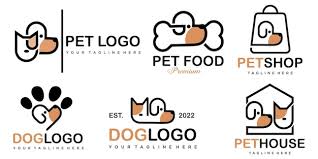 Pets Logo Dog And Cat Design Vector