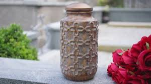 Urn Funeral Stock Footage