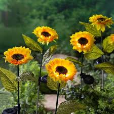 7 Creative Colorful Flower Garden Stakes